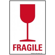 Fragile Labels - 100 Labels