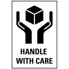 Handle With Care Labels - 100 Labels